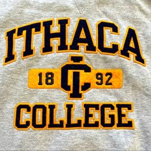 Ithaca College Crew Neck Sweatshirt - Sz M